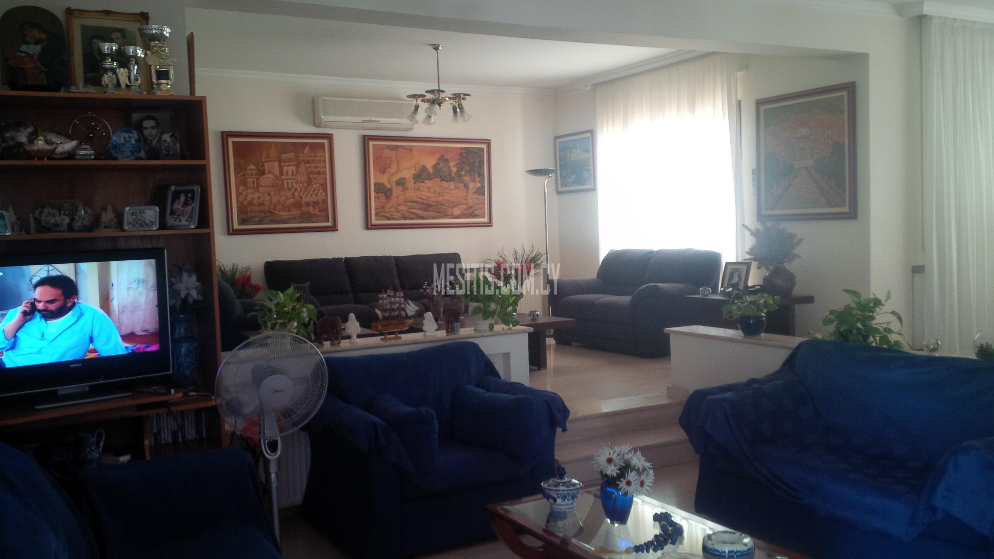 4 Bedroom Luxury House For Rent Or For Sale In Aglantzia With Attic Separate Office Room And Big Yard #1378-0