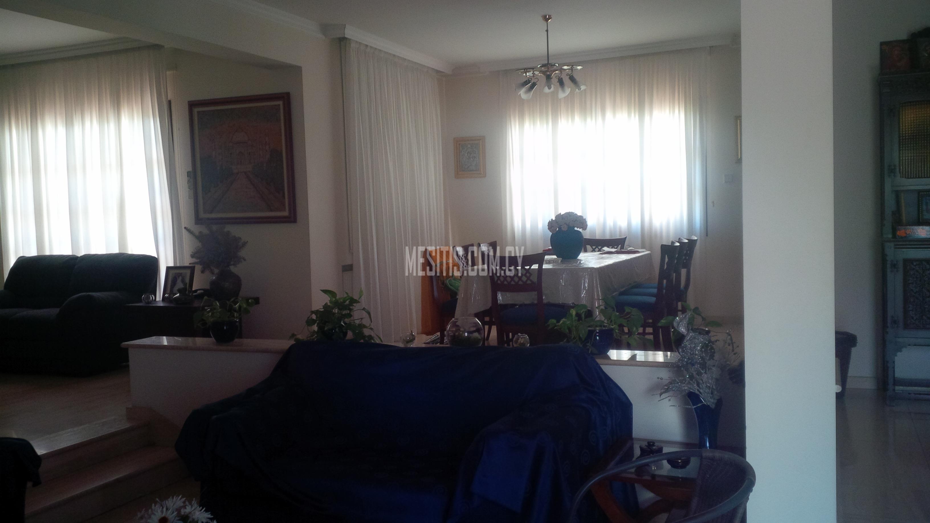 4 Bedroom Luxury House For Rent Or For Sale In Aglantzia With Attic Separate Office Room And Big Yard #1378-1