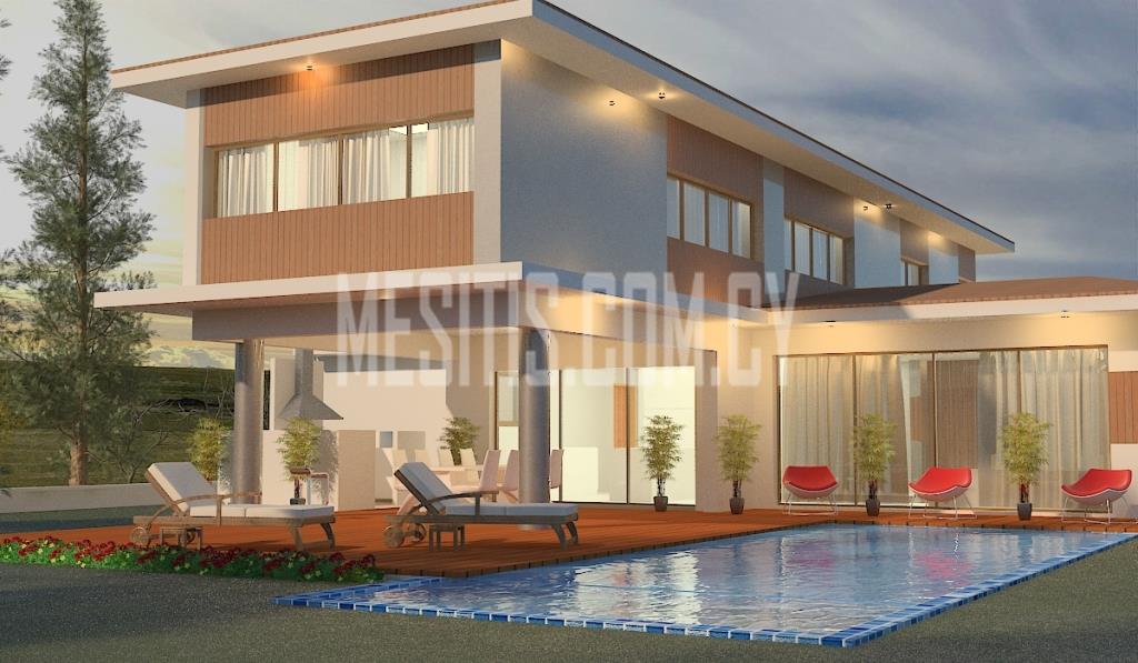Majestic Under Construction 2 Storey 4 Bedroom House For Sale In A Quite Area In Latsia With Energy Efficiency A #3453-0