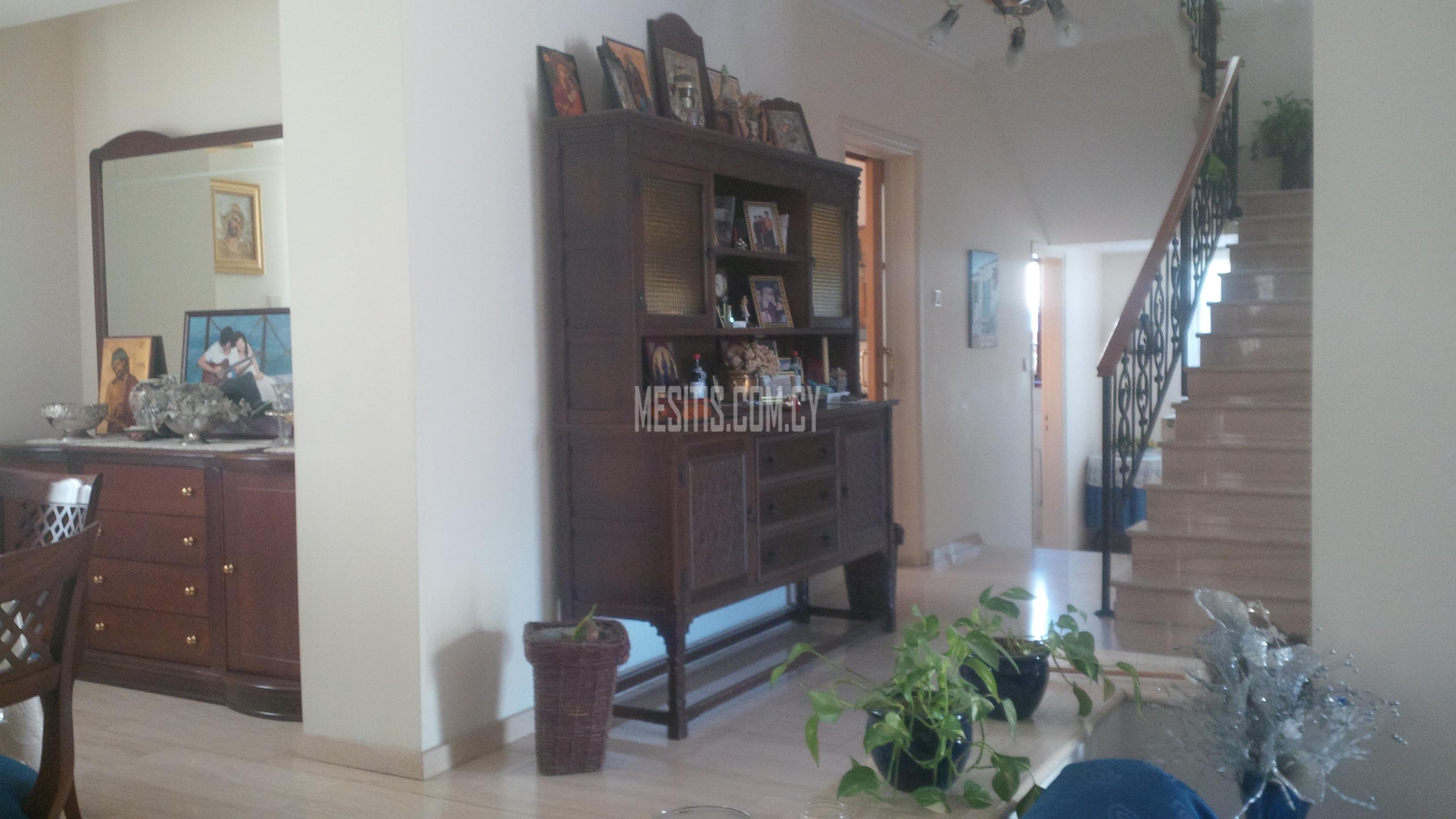 4 Bedroom Luxury House For Rent Or For Sale In Aglantzia With Attic Separate Office Room And Big Yard #1378-4