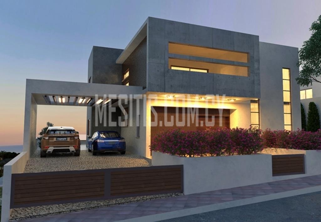 Luxury Villas Under Construction For Sale With 5 To 6 Bedrooms In Mouttagiaka #3347-0