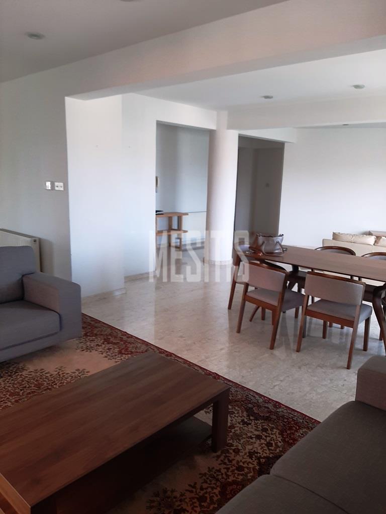 Spacious And Bright 3 Bedroom Full Floor Apartment With Maids Room For Rent In Strovolos #3396-9