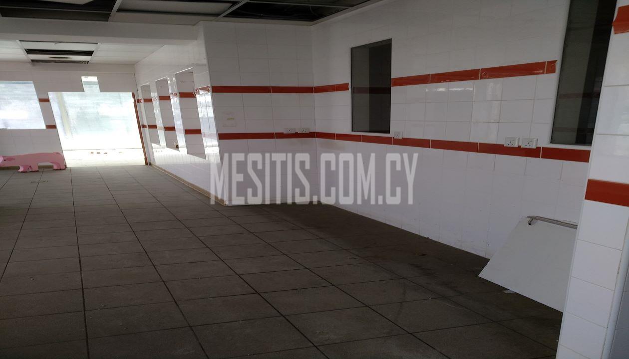 Big Shop Of About 170 Sq.M. With Various Areas For Rent In Strovolos #3829-0