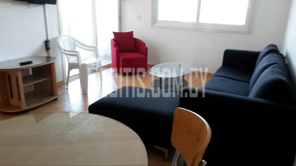 Nice Bright 1 Bedroom Fully Furnished Apartment For Rent In Aglantzia #3430-0