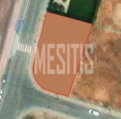 Corner Plot Of 547 Sq.m. For Sale In Strovolos, Nicosia #39925-0