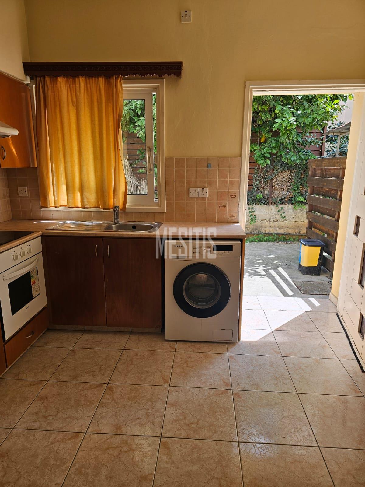 Ground Floor 2 Bedroom Apartment With Yard For Rent In Aglantzia, Nicosia - Close To University Of Cyprus #1263-5