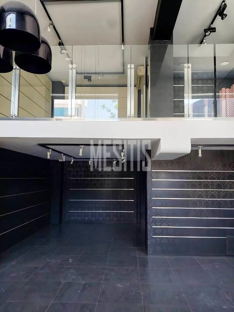 Shop Of 195 Sq.m. In Excellent Conditionon For Rent In A Commercial Street In Nicosia #43165-1
