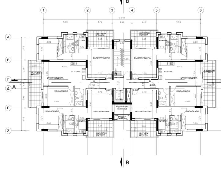 Apartments for sale 1 Bedroom in Strovolos between European University and Grammiko Park #12004-6