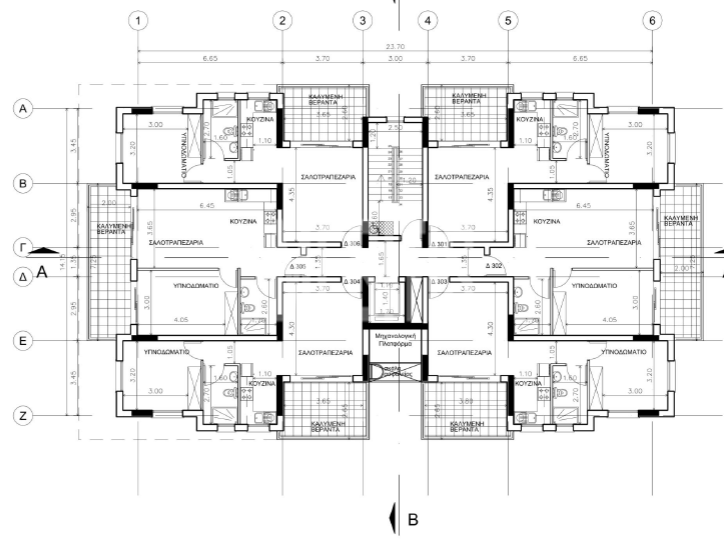 Apartments for sale 1 Bedroom in Strovolos between European University and Grammiko Park #12004-7