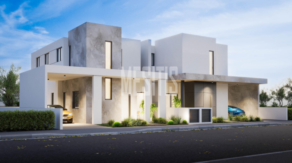 New 3 & 4 Bedroom Modern Houses For Sale In Strovolos, Nicosia #2408-2
