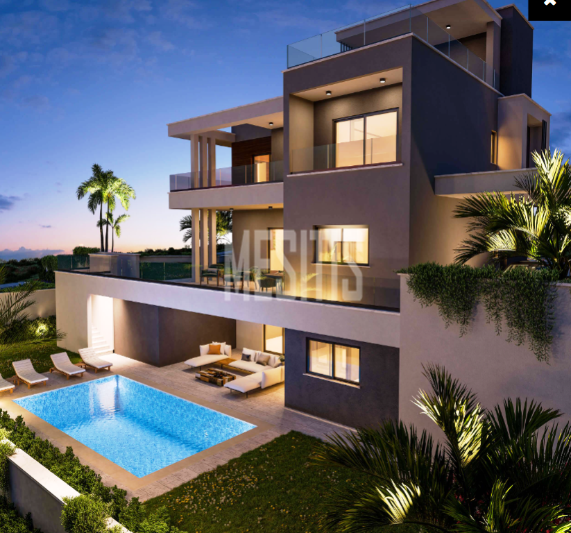 Luxurious 5 Bedroom Villa With Sea View In Agios Tychonas, Limassol #21649-2