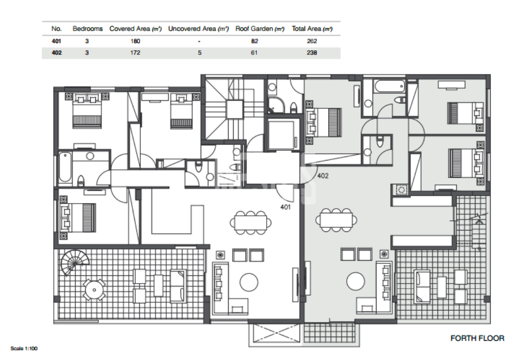 3 Bedroom Luxury Apartments For Sale In Engomi, Nicosia #21582-6