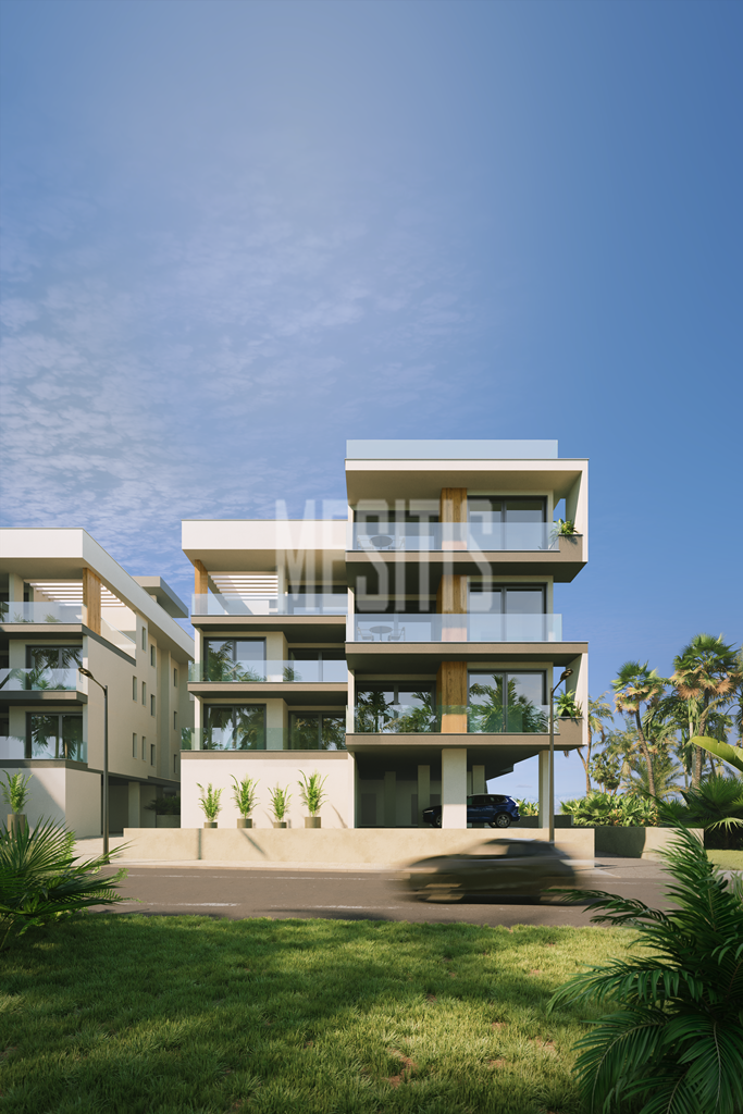 Seavie Luxury 1 Bedroom Apartment For Sale In Leivadia, Larnaca - With Communal Swimming Pool & Gym #37241-18