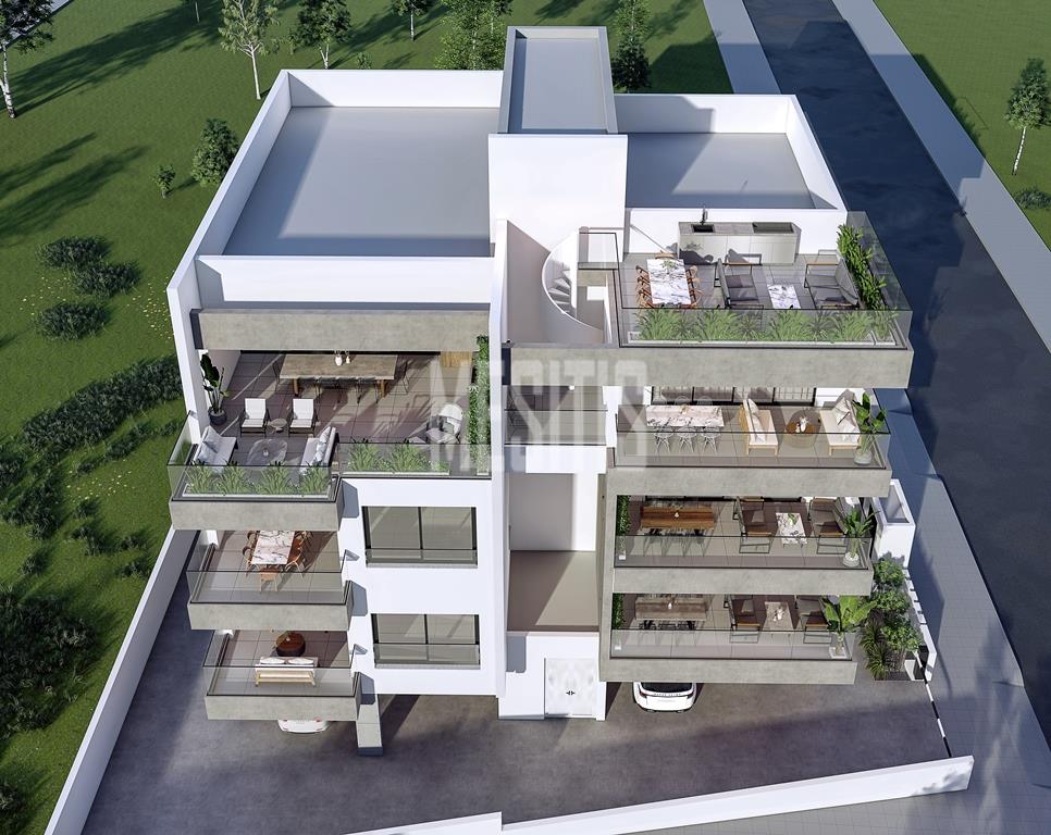 2 Bedroom Penthouse With Roof Garden For Sale In Latsia, Nicosia - Close To Athalassas Park #32436-9