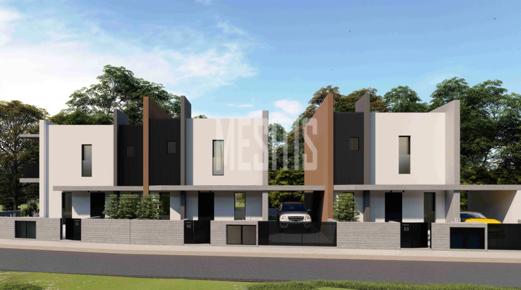 High standard 3 bedroom house in the Latsia area, in Nicosia. The residence will be built on a plot of 215 square meters #35719-0