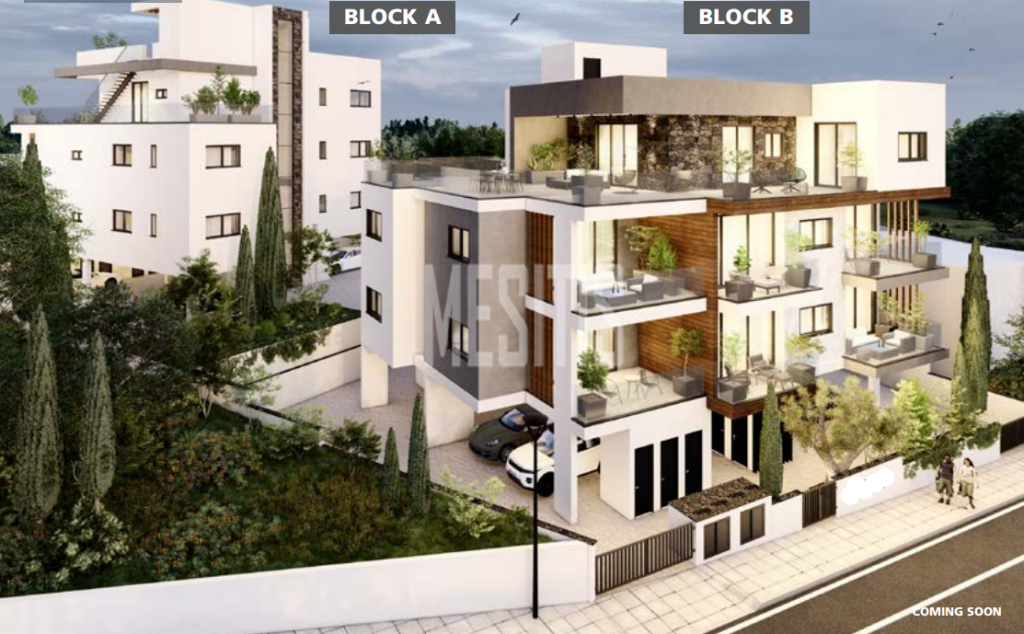 Luxury 1,2&3 Bedroom Apartments For Sale In Parekklisia, Limassol #684-2