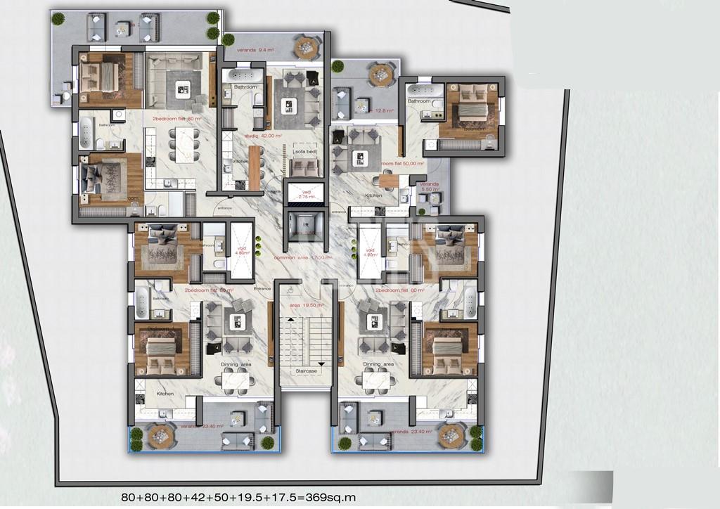 2 Bedroom Apartment For Sale In Lakatameia, Nicosia #28978-6