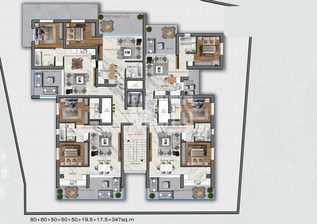 2 Bedroom Apartment For Sale In Lakatameia, Nicosia #28978-7